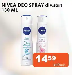 Unicarm Nivea deo spray Ofertă