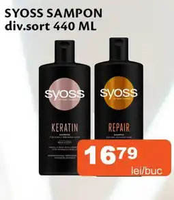 Unicarm Syoss sampon Ofertă