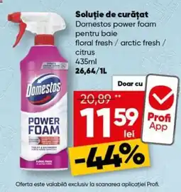 PROFI Domestos power foam Ofertă