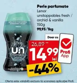 PROFI Lenor perle parfumate Ofertă