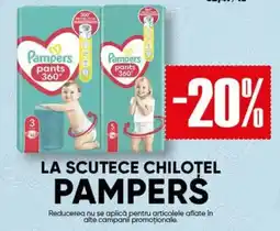 PROFI Pampers scutece chiloțel Ofertă