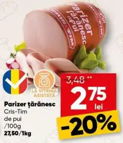 PROFI Parizer țărănesc Ofertă