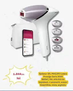 Media Galaxy Philips Epilator IPL Lumea Prestige Seria 8000 Ofertă