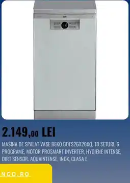 Flanco Beko masina de spalat vase Ofertă