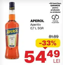 Annabella Aperol aperitiv Ofertă