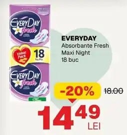 Annabella Everyday absorbante fresh maxi night Ofertă
