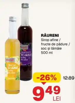 Annabella Raureni sirop afine fructe de padure soc si lamaie Ofertă