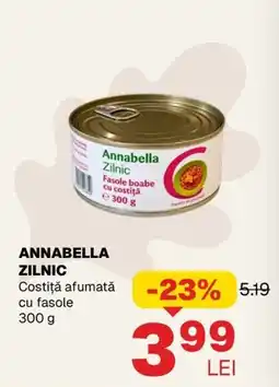Annabella Annabella zilnic costiță afumată cu fasole Ofertă