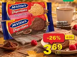 Annabella McVitie's biscuiti digestivi cacao / zmeură Ofertă