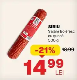 Annabella Sibiu salam boieresc cu șuncă Ofertă