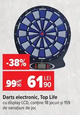 Carrefour Top Life darts electronic Ofertă