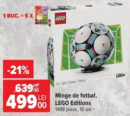 Carrefour lego minge de fotbal Ofertă