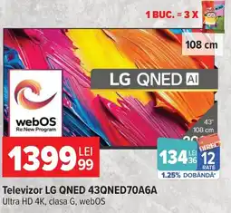 Carrefour LG televizor QNED 43QNED70A6A Ofertă