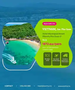 Eximtur Hotel Mövenpick Resort Waverly Phu Quoc 5* Ofertă