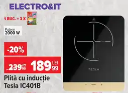 Carrefour Tesla plită cu inducție IC401B Ofertă