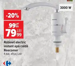 Carrefour Reecomer robinet electric instant apa calda Ofertă