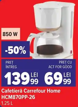 Carrefour Carrefour Home cafetieră Ofertă