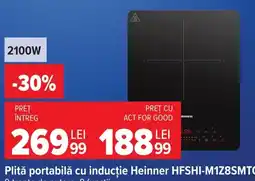 Carrefour Heinner plită portabilă cu inducție Ofertă