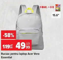 Carrefour Acer Vero Essential rucsac pentru laptop Ofertă