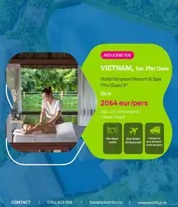 Eximtur Hotel Vinpearl Resort & Spa Phu Quoc 5* Ofertă