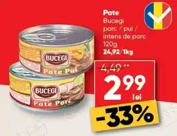 PROFI Bucegi pate porc / pui / intens de porc Ofertă