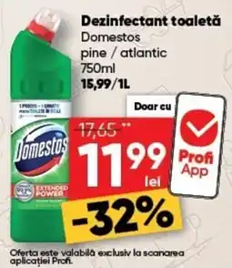PROFI Domestos dezinfecțant toaletă pine / atlantic Ofertă