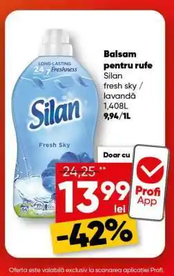 PROFI Balsam pentru rufe Silan Ofertă