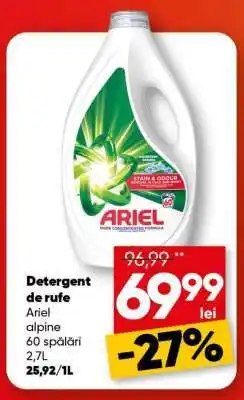 PROFI Detergent de rufe Ariel Ofertă