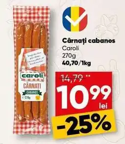 PROFI Cârnați cabanos Ofertă