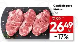 PROFI Ceafă de porc fără os Ofertă