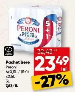 PROFI Pachet bere Peroni Ofertă