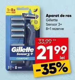 PROFI Aparat de ras Gillette Sensor 3+ Ofertă
