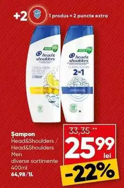 PROFI Șampon Head&Shoulders / Head&Shoulders Men Ofertă