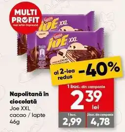 PROFI Napolitană în ciocolată Joe XXL Ofertă