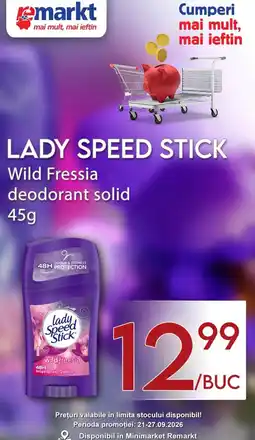 Remarkt Lady Speed Stick Wild Fressia Ofertă