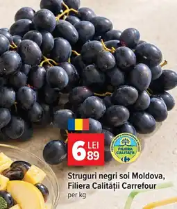 Carrefour Struguri negri soi Moldova, Filiera Calității Carrefour Ofertă