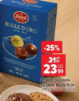 Carrefour Praline ciocolată cu lapte Boule D'Or Ofertă