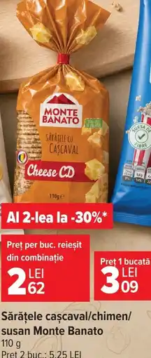 Carrefour sărătele cașcaval Ofertă
