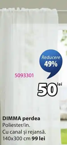 JYSK Dimma perdea Ofertă