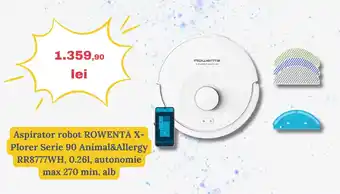 Rowenta aspirator robot x-plorer serie 90 animal&allergy