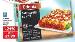 Kaufland Edenia cannelloni cu vită Ofertă