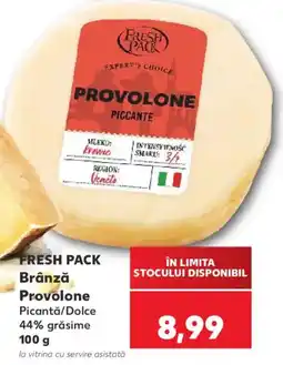 Kaufland Fresh Pack Brânză Provolone Picantă/Dolce Ofertă