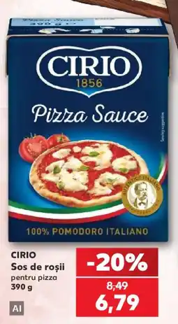 Kaufland Cirio sos de roșii pentru pizza Ofertă
