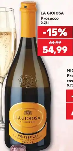 Kaufland La gioiosa prosecco Ofertă