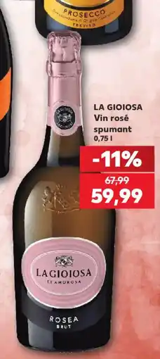 Kaufland Lagioiosa vin rosé spumant Ofertă
