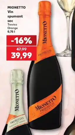 Kaufland Mionetto vin spumant sec Ofertă