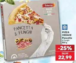 Kaufland Edenia pizza verace pancetta și funghi Ofertă