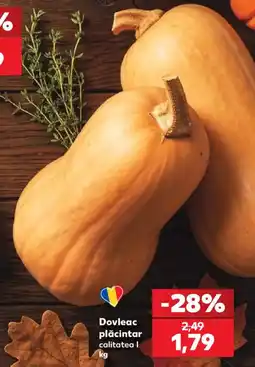 Kaufland Dovleac plăcintar calitatea I Ofertă