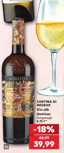 Kaufland Cantina di Negrar Vin alb demisec Garganega Ofertă
