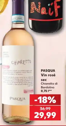 Kaufland Pasqua vin rosé sec Ofertă